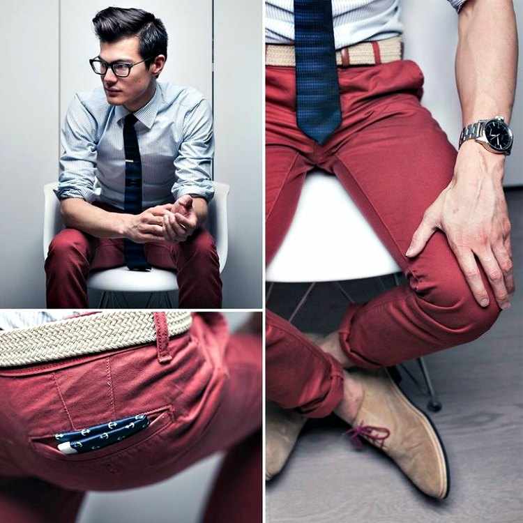 pantalones chinos de hombre